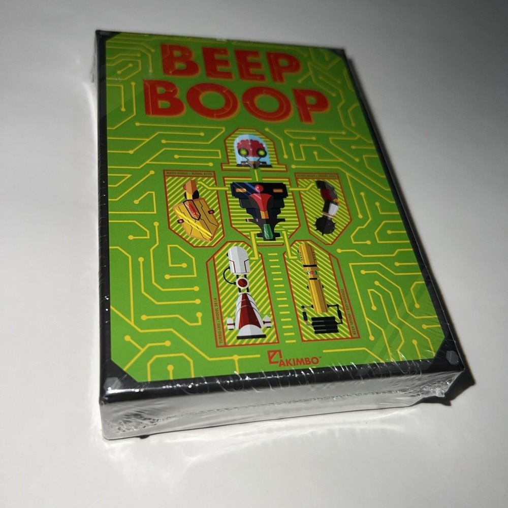 Beep Boop: Build, Battle, and Kick Bot Competitive Robot Card Game NEW Sealed